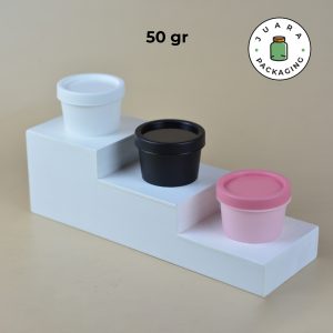 Pot Plastik + Segel - 50 gr