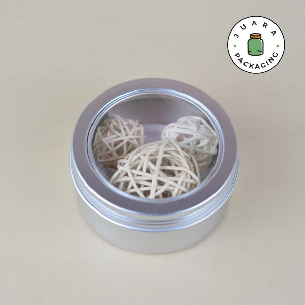 Jar Aluminium Tutup Transparan - 200 ml - Image 5