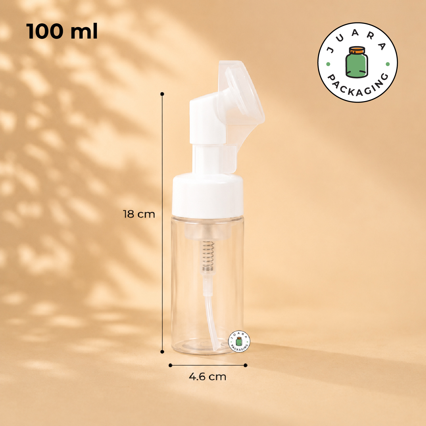 Botol Foam Pump Putih - 100 ml - Image 3