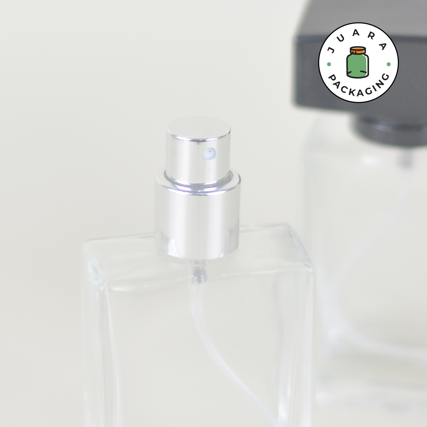 Botol Spray Kaca Tutup Hitam - 30ml - Image 4