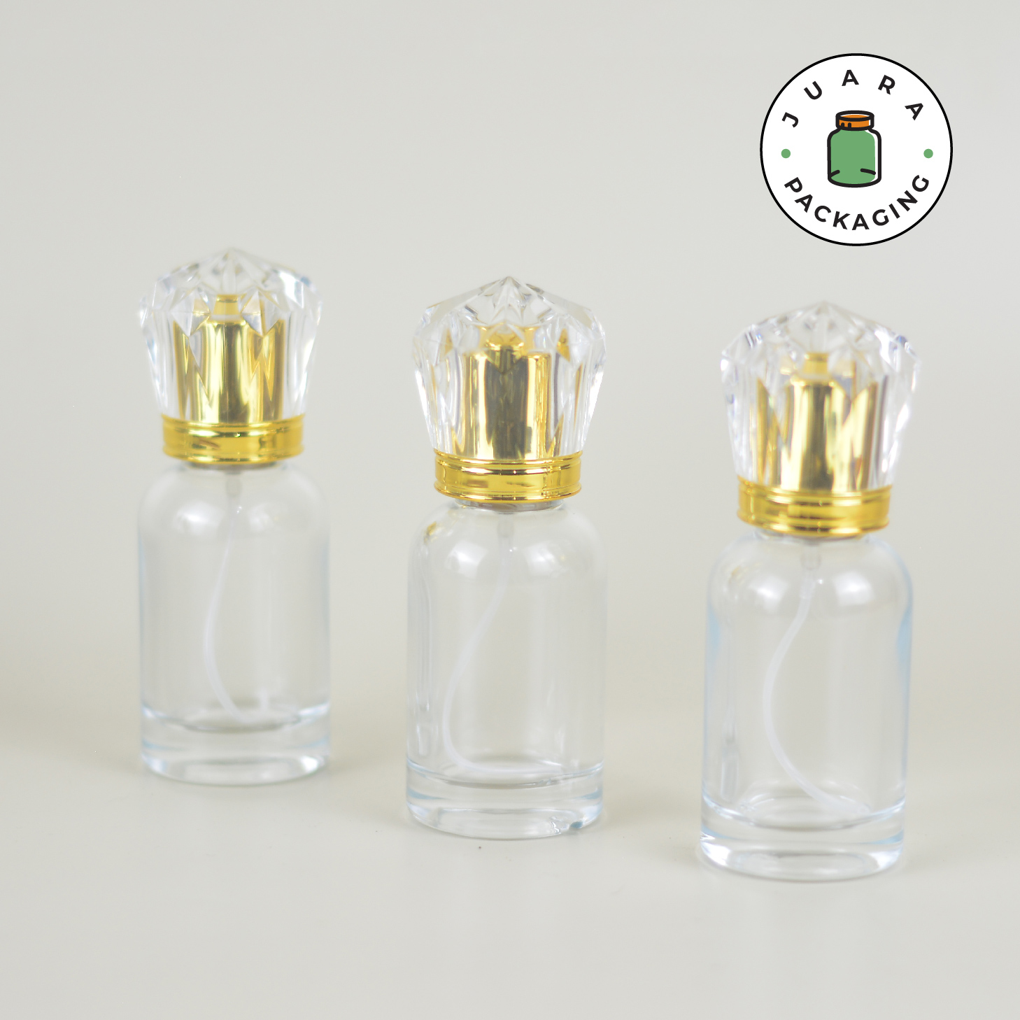 Botol Spray Kaca Tutup Mahkota - 30ml - Image 5