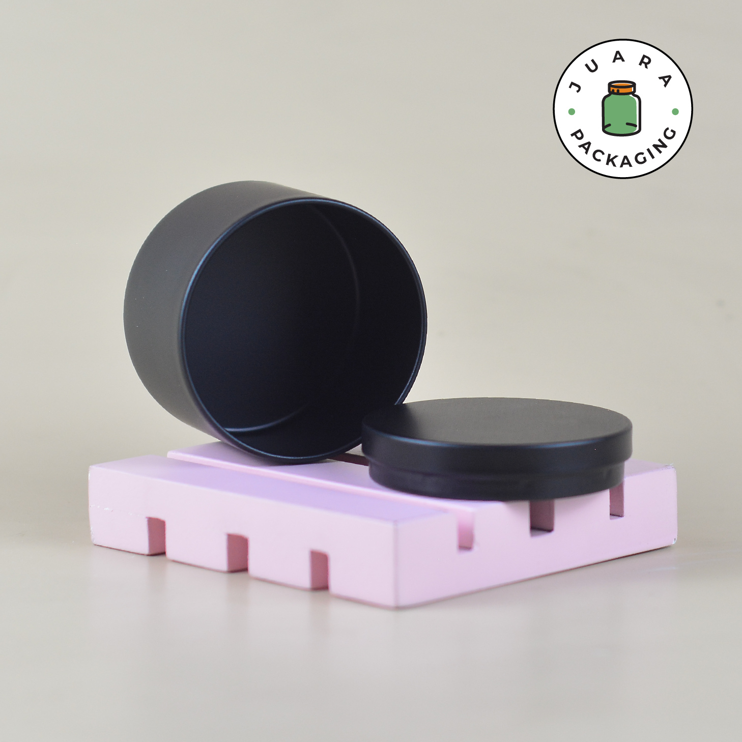 Jar Kaleng Inner Hitam - 100 ml - Image 4