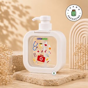 Jasa Print UV Custom Botol Pump - 300 ml 500 ml