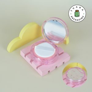 Wadah Cushion Pink Wavy