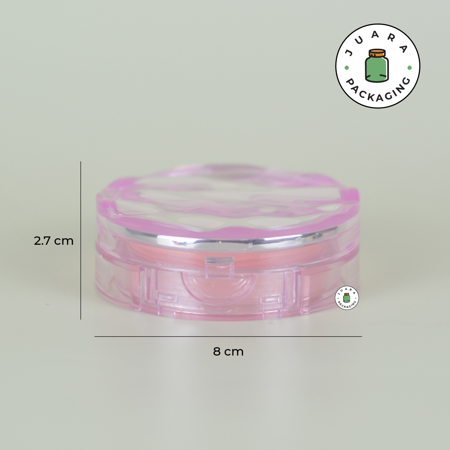 Wadah Cushion Pink Wavy - Image 3