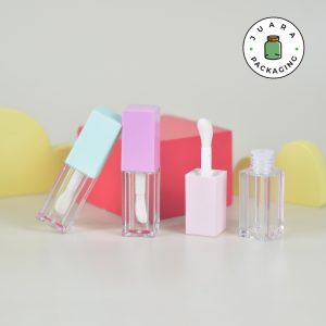 Wadah Lipstick Kotak Pastel - 5 ml