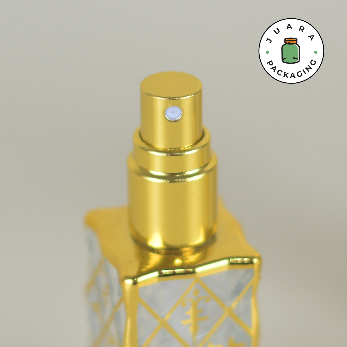 Botol Spray Kaca Motif Gold - 10ml - Image 4