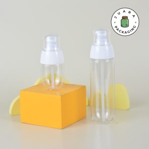 Botol Pump Putih Bening - 50 ml 100 ml