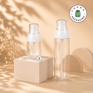 Botol Pump Putih Bening - 50 ml 100 ml