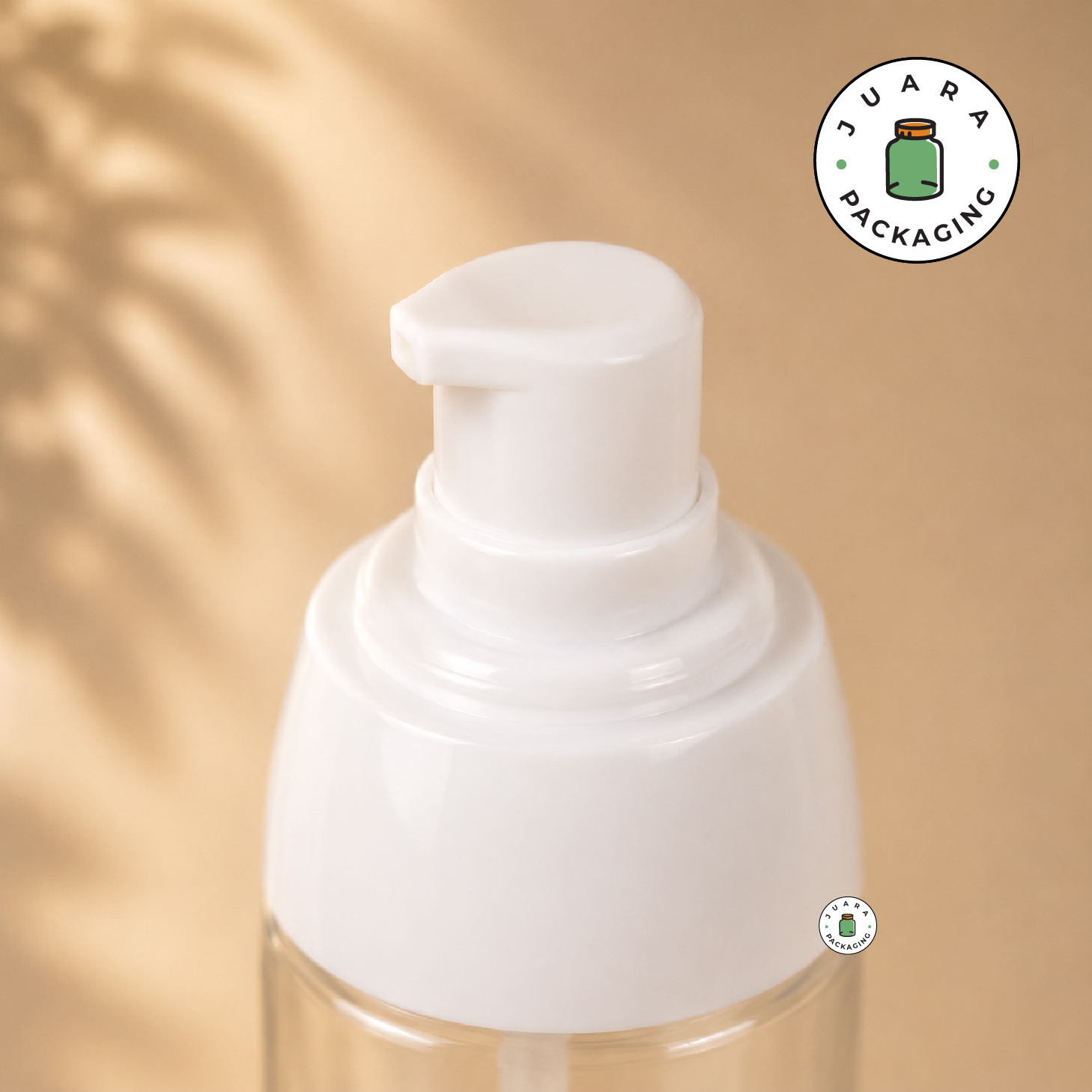 Botol Pump Putih Bening - 50 ml 100 ml - Image 3