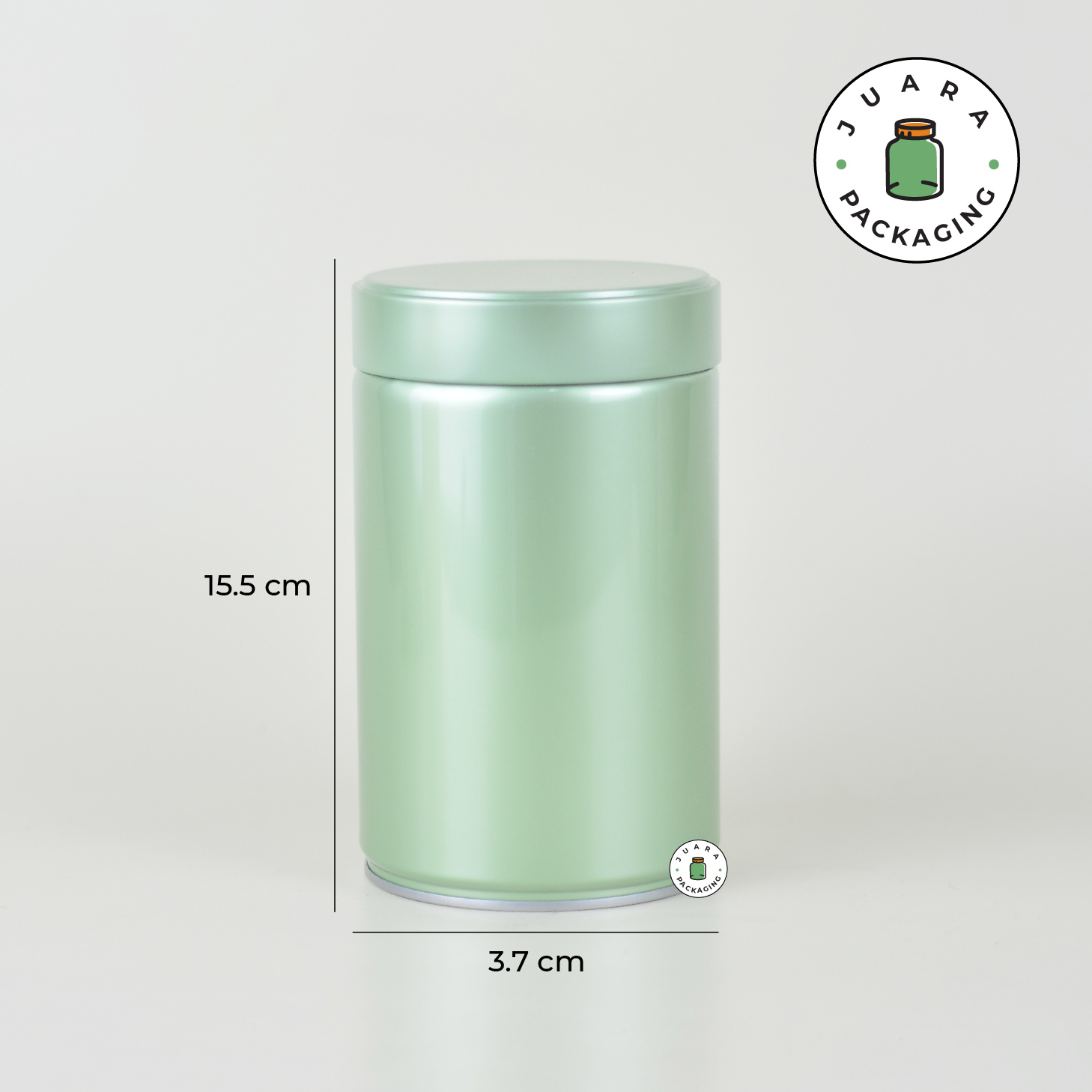 Jar Silinder Ukuran Tinggi Hijau Orange - Image 3