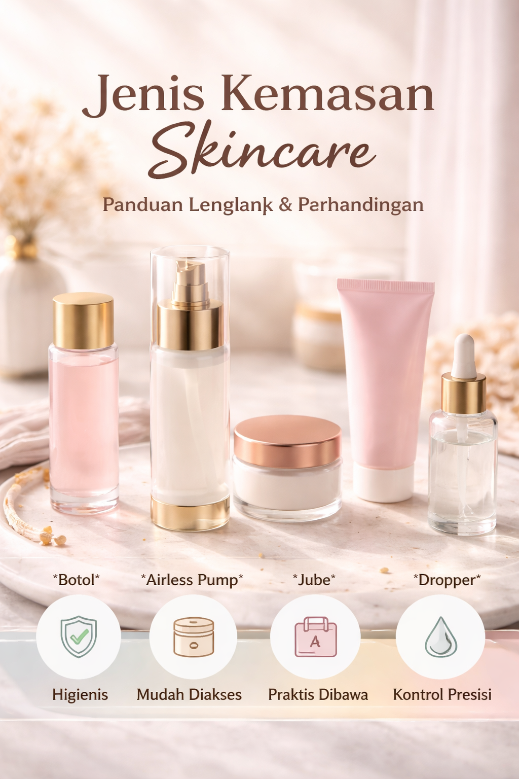Jenis Kemasan Skincare